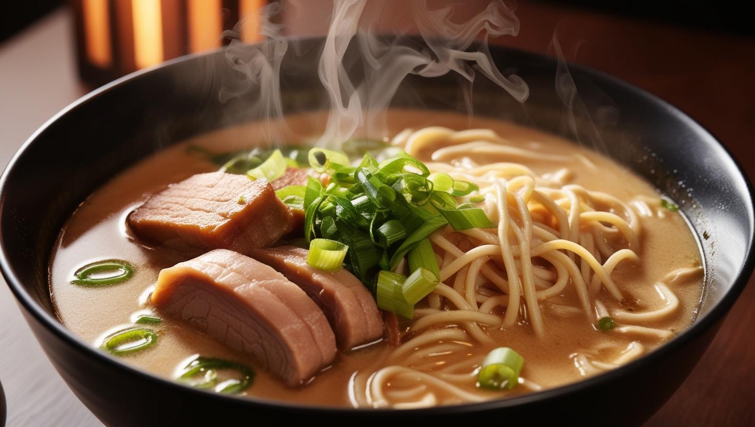 濃厚醤油ラーメン（生めん）